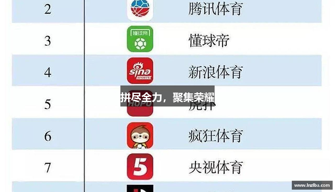 拼尽全力，聚集荣耀